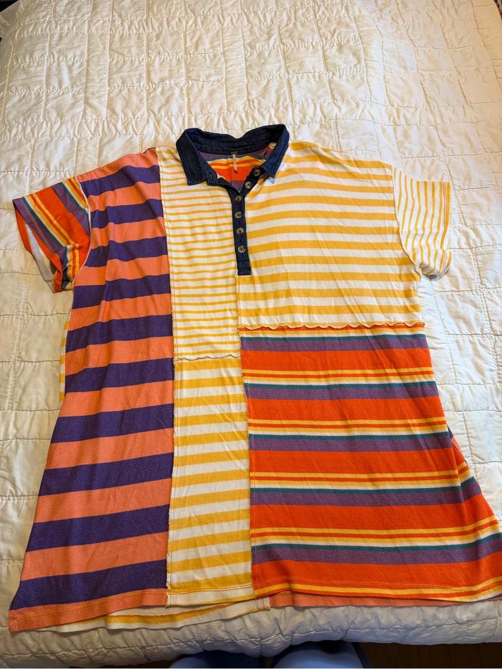 Free People shirt dress